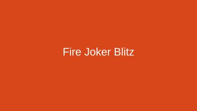 Fire Joker Blitz